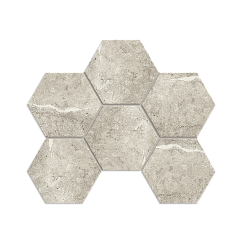 Мозаика KA02 Hexagon 25x28,5 непол.(10 мм)