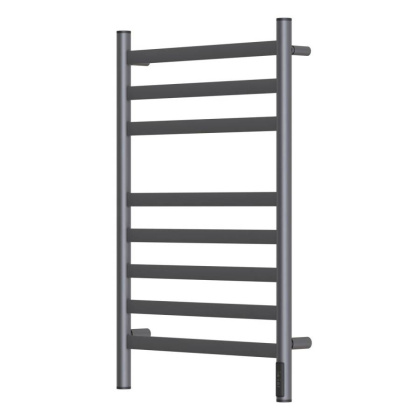 Полотенцесушитель электрический Point Селена PN16858GR П8 500x800, диммер справа, графит премиум	