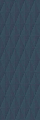 Плитка Eclettica Blue Struttura Diamond 3D M1J8 40x120