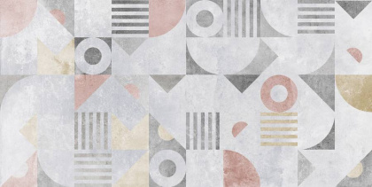 Плитка настенная 18-00-06-3645 Etnis узор  светло-серый (60см*30см*9мм) (10шт/1,8м2) .,м2