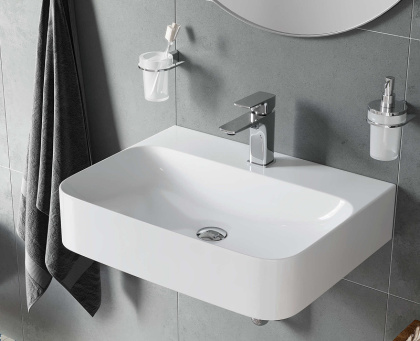 Смеситель для умывальника EXCELLENT Keria AREX.2001CR (хром) Смеситель для умывальника EXCELLENT Keria AREX.2001CR (хром)