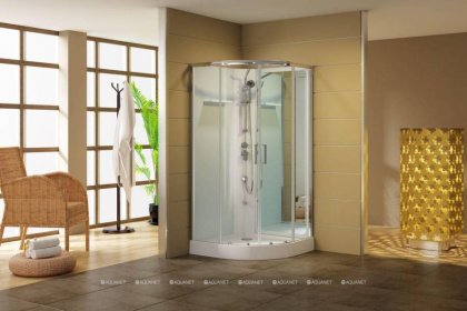 Душевая кабина Aquanet Passion R 3.0 90x90, прозрачное стекло