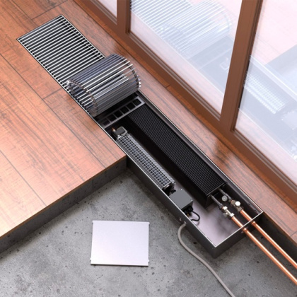 Конвекторы отопления Бриз В Нерж 24V 260x120x1000 (базовое исполнение)