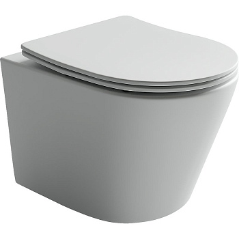 Подвесной унитаз Balearica Rimless (цвет Белый Матовый)