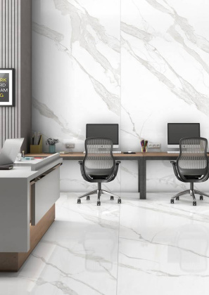 Керамический слэб PATAGONOA BIANCO ELEGANCE 2800х1200х6мм, Polished  Керамический слэб PATAGONOA BIANCO ELEGANCE 2800х1200х6мм, Polished