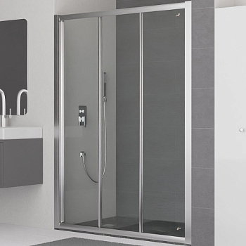 Душевая дверь RGW Classic CL-11 80 04091108-51 профиль Хром стекло шиншилла