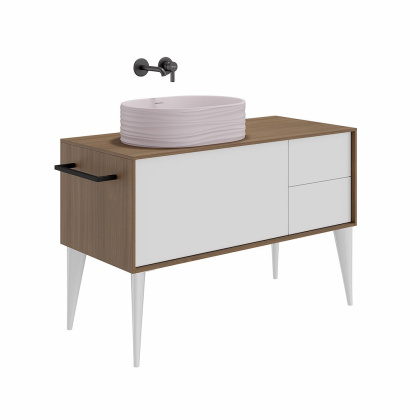 Держатель для полотенца ATOLLO, черный матовый ATrl.30\M