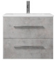 Тумба под раковину Creto Ares 60 серая