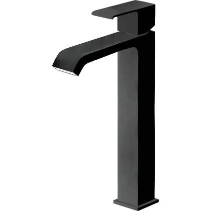 PORTA-LC-NOP Смеситель для накладных раковин, с донным клапаном, исполнение черный матовый PORTA-LC-NOP Смеситель для накладных раковин, с донным клапаном, исполнение черный матовый