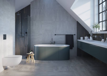 Керамогранит Lines светло-серый 60х60