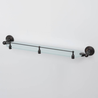 Isar K-7344 (ранее К-7324) Полка стеклянная с бортиком