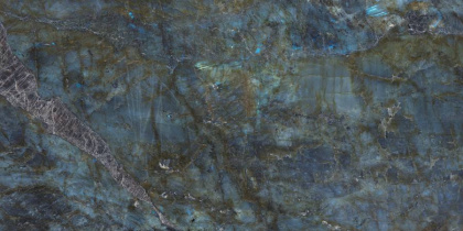 Rigel Azul Керамогранит синий 80х160 матовый+гл.чернила