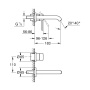 Смеситель для раковины Grohe Essence New 19408001 хром Смеситель для раковины Grohe Essence New 19408001 хром