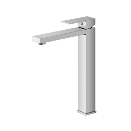 SLIDER-LC-IN-W0 Смеситель для накладной раковины однорычажный, без донного клапана, сатин SLIDER-LC-IN-W0 Смеситель для накладной раковины однорычажный, без донного клапана, сатин