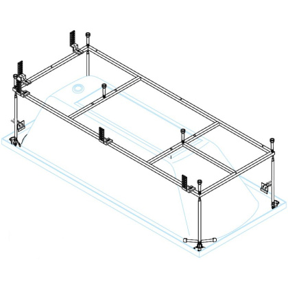 Металлический каркас для акриловой ванны PLANE-200-90-MF-R
