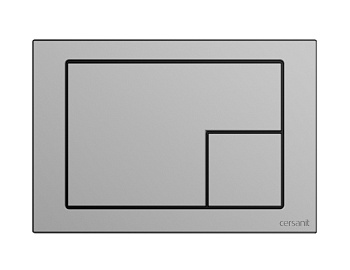 Кнопка CORNER пластик хром матовый Кнопка CORNER пластик хром матовый