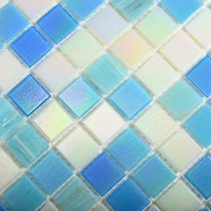 Мозаика стеклянная Ocean (чип 4*20*20) 327*327(20шт-2,139м2), м2