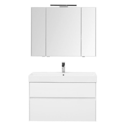 Мебель для ванной Aquanet Бруклин 100 белый