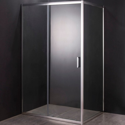 Душевой уголок Orange E23-13090TCR без поддона 130х90, стекло прозрачное