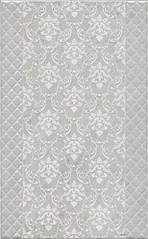 Декор AZ\A053\6424 Мотиво серый 40см*25см*8мм (1уп/10шт/), шт Декор AZ\A053\6424 Мотиво серый 40см*25см*8мм (1уп/10шт/), шт