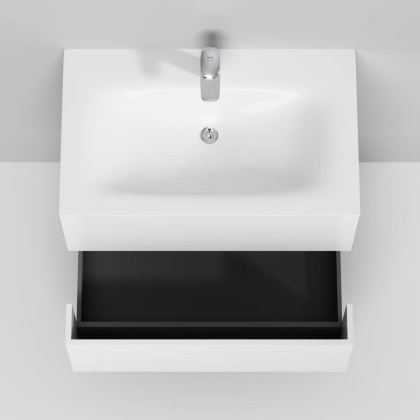 M70AWCC0802WG SPIRIT 2.0, Раковина мебельная, керамическая, 80 см, встроенная, цвет: Белый, глянец M70AWCC0802WG SPIRIT 2.0, Раковина мебельная, керамическая, 80 см, встроенная, цвет: Белый, глянец