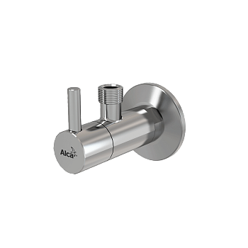 Угловой вентиль с фильтром 1/2"×3/8", круглый