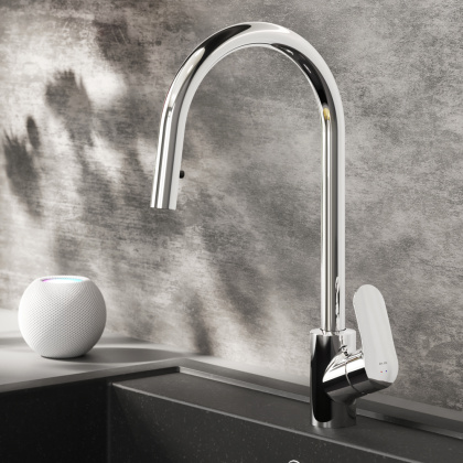 Смеситель Для кухни с вытяжным изливом F8012000 Like Смеситель Для кухни с вытяжным изливом F8012000 Like