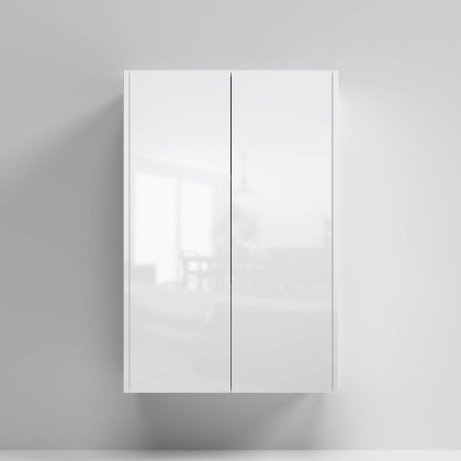 Шкаф с полками, 90х60х35 см, белый, M8FCH06029WG