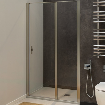 Душевая дверь Allen Brau Priority 90 3.31002.BA серебро браш