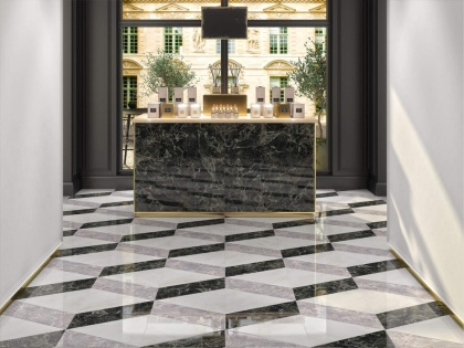 Декор ID105 Парнас наборный 40*40*11(уп/4шт), шт