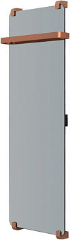 Полотенцесушитель электрический Allen Brau Infinity 120x44 с рейлингом и креплением, медь браш Полотенцесушитель электрический Allen Brau Infinity 120x44 с рейлингом и креплением, медь браш