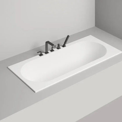 Ванна из литьевого мрамора Salini Ornella 170х80 102324M матовая