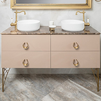 Тумба 140см*43,5 CAPUCCINO 831-140-CP Boheme