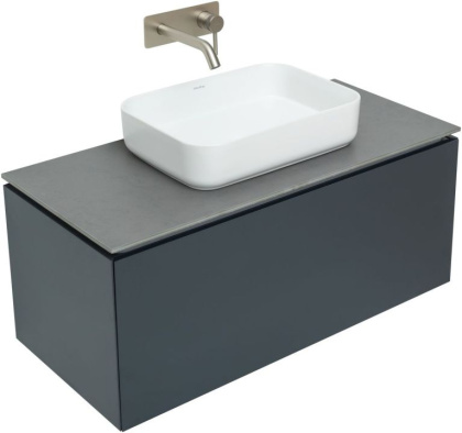 Тумба под раковину Allen Brau Infinity 100 1.21004.AM антрацит матовый