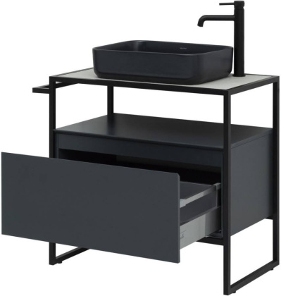 Тумба под раковину Allen Brau Priority 80 1.31002.AM антрацит матовый