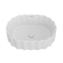 Раковина ARTBASIN Conchiglia накладная 50, белая матовая CC.wb.50\WHT.M