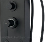 Душевая панель Galaxy Black с гидромассажем