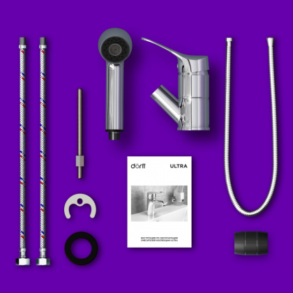 D5000000 Ultra Смеситель Для кухни с вытяжным изливом