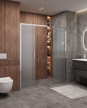 MOLVENO-BF-2-160-C-Cr-IV Душевая дверь