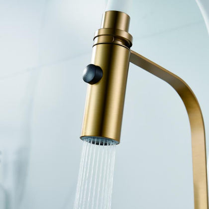 Смеситель для кухни с гибким изливом Shevanik S943 S943G-1