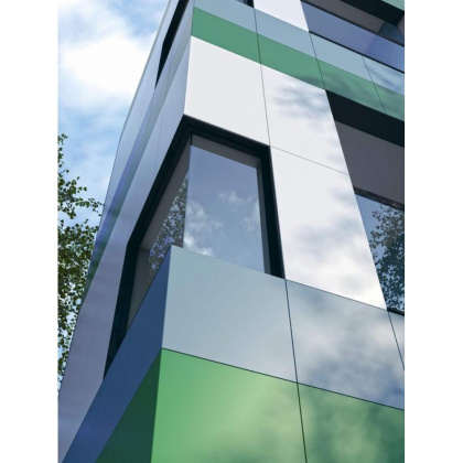 Радуга зеленый обрезной 60x60x0,9