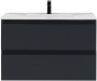 Тумба под раковину Allen Brau Eclipse 100 1.E1003.AM антрацит матовый