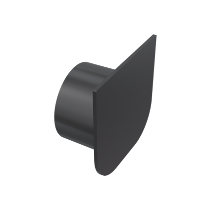 Заглушка торцевая с возможностью подключения притока воды DN75