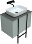 Тумба под раковину Allen Brau Reality 70 1.32004.PWM папирус матовый
