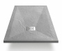 Поддон для душа из искусственного камня VST-4SR9010G, 1000*900*25, серый