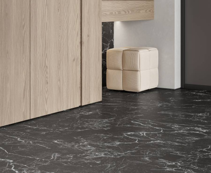 Intense Nero Керамогранит чёрный LP6060G0131R 59,5х59,5 матовый карвинг