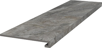 Ступень клееная Гриджио DL502800R\GCF серый обрезной 119,5х33, шт