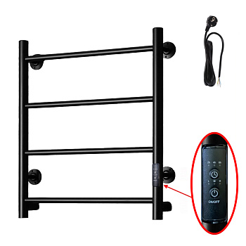 Полотенцесушитель Аспект Пэк сп 1 60х50 черный ВГП Полотенцесушитель Аспект Пэк сп 1 60х50 черный ВГП