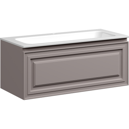 Тумба подвесная SANCOS Very 995х445х406, c одним  ящиком оснащенным доводчиками, Doha Soft , арт.VR100SM