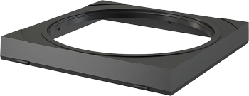 Вставка под водосточную трубу, комплект – черный